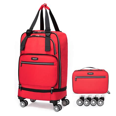 large travel bags with wheels.